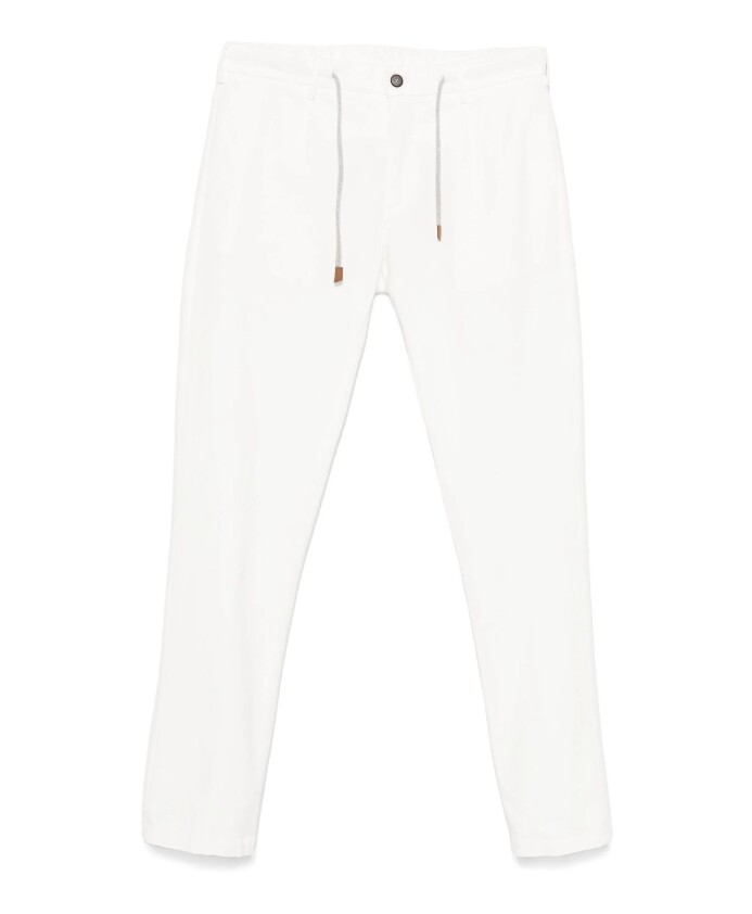pantalon-fusele-blanc-en-coton-avec-cordon-de-serrage