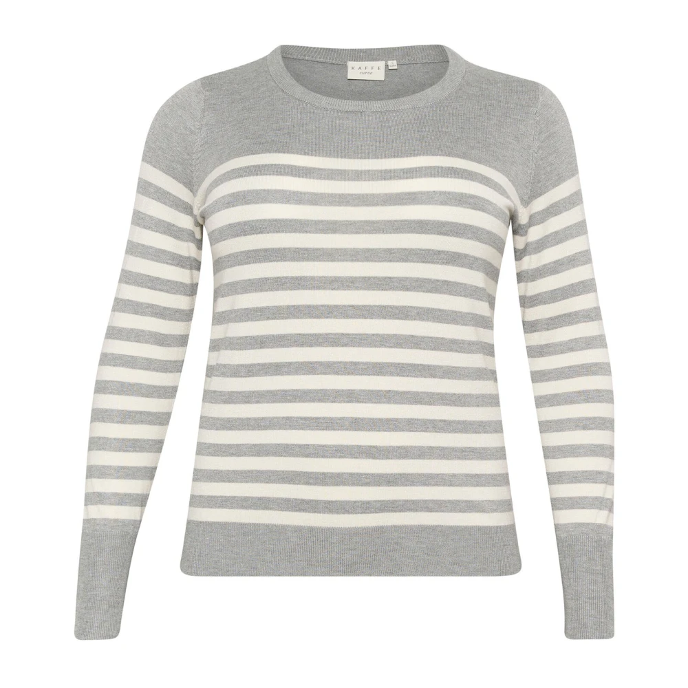 Knitwear > Round-neck Knitwear - - Kaffe Curve - Modalova
