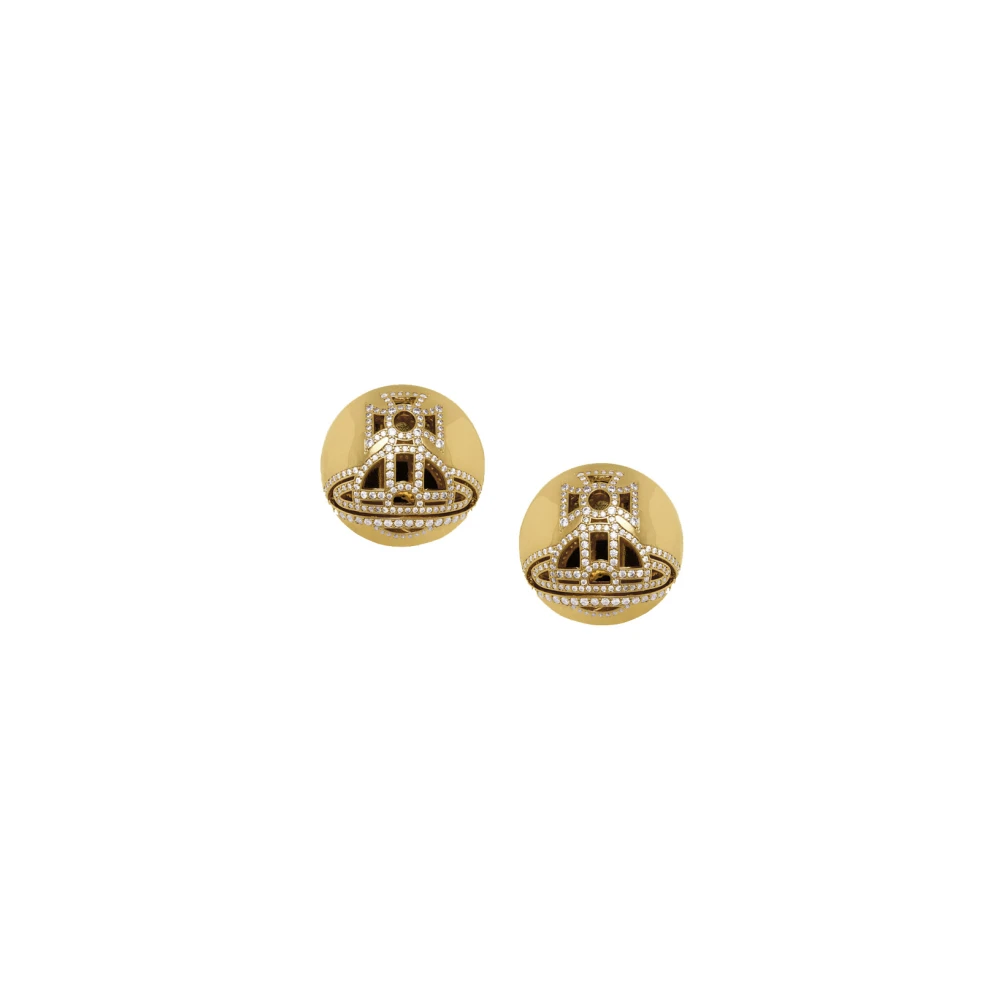 Vivienne Westwood Yellow Lennie Earrings - Female - Earrings - One Size - Accessories