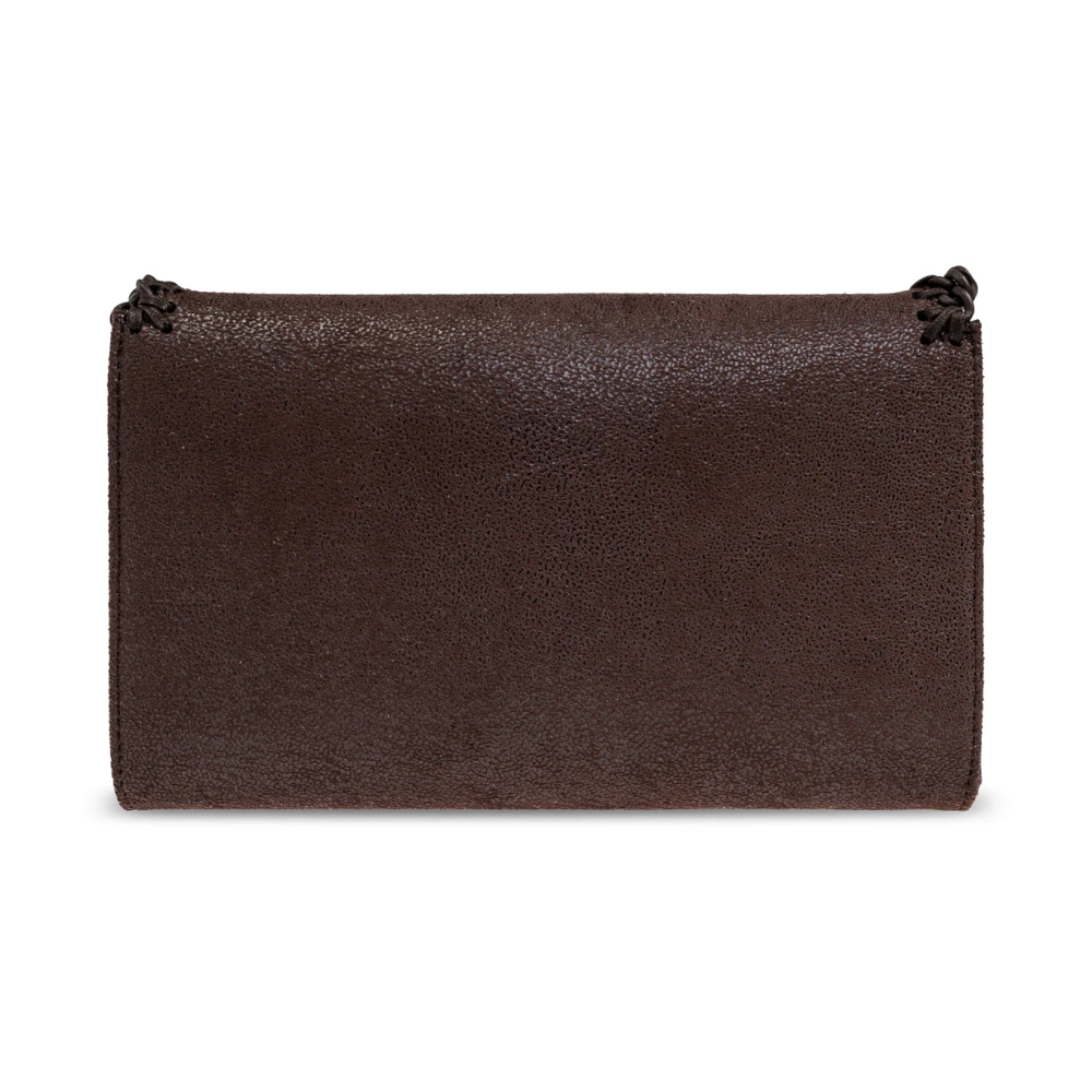 Stella Mccartney Portemonnee Falabella aan een ketting Brown Dames