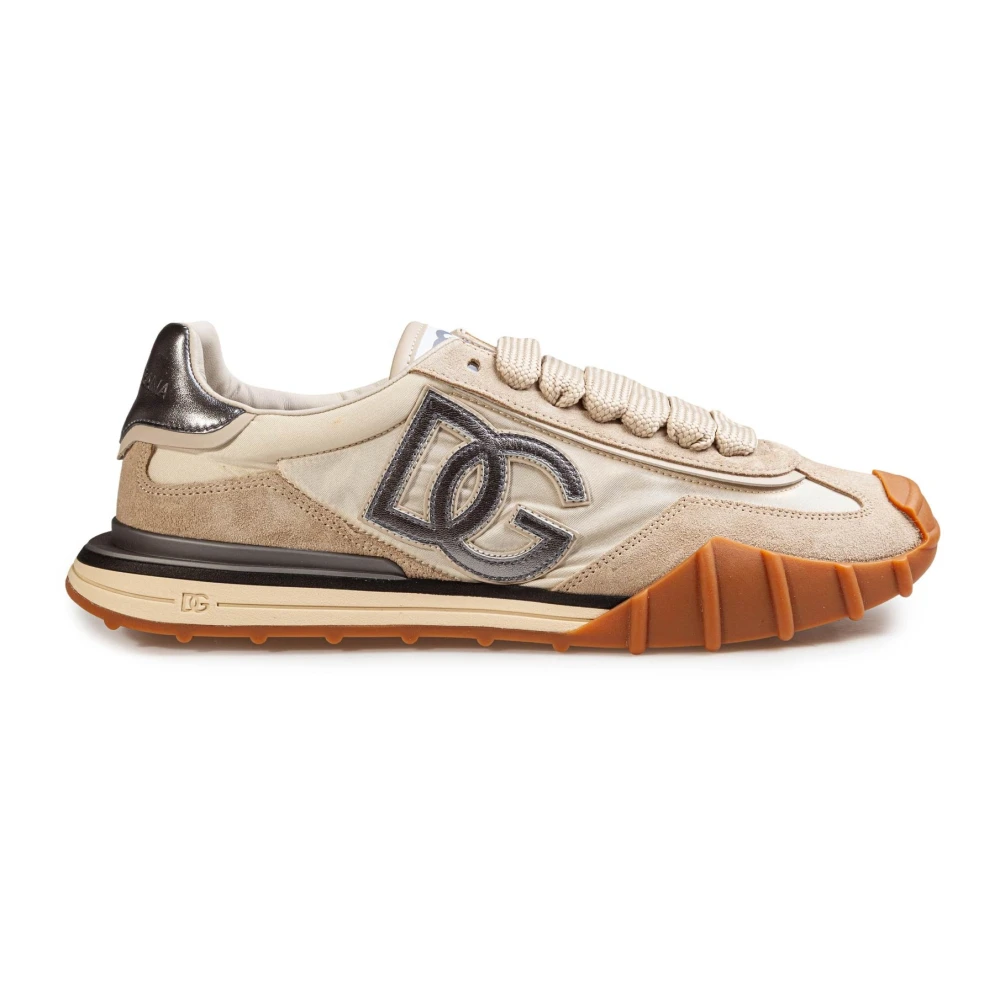 Dolce & Gabbana Men's Multicolor Sneakers, 11 Uk, Dg Athletic Trainers