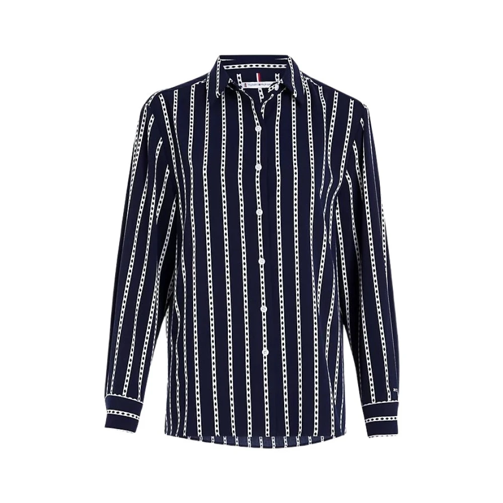 Tommy Hilfiger Gestreepte damesblouse Multicolor Dames