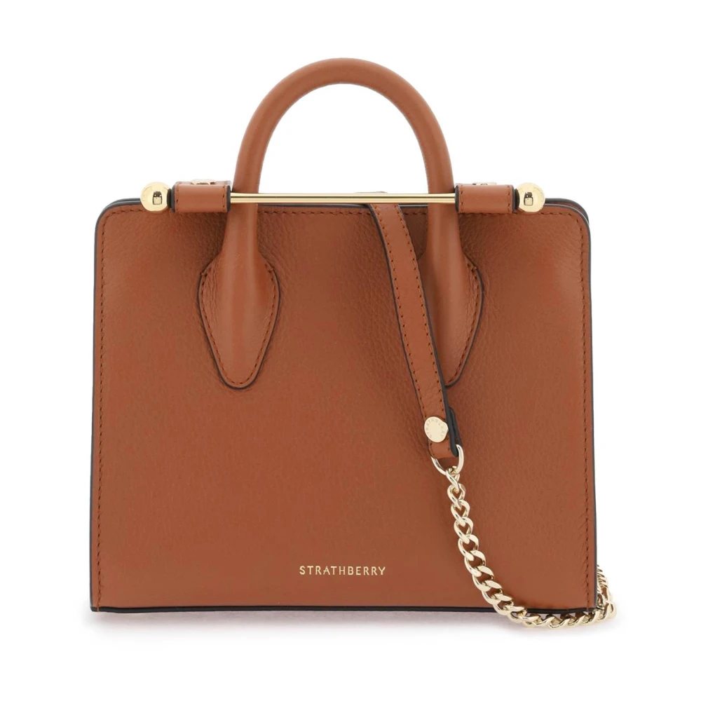 Strathberry Handbags Brown Dames