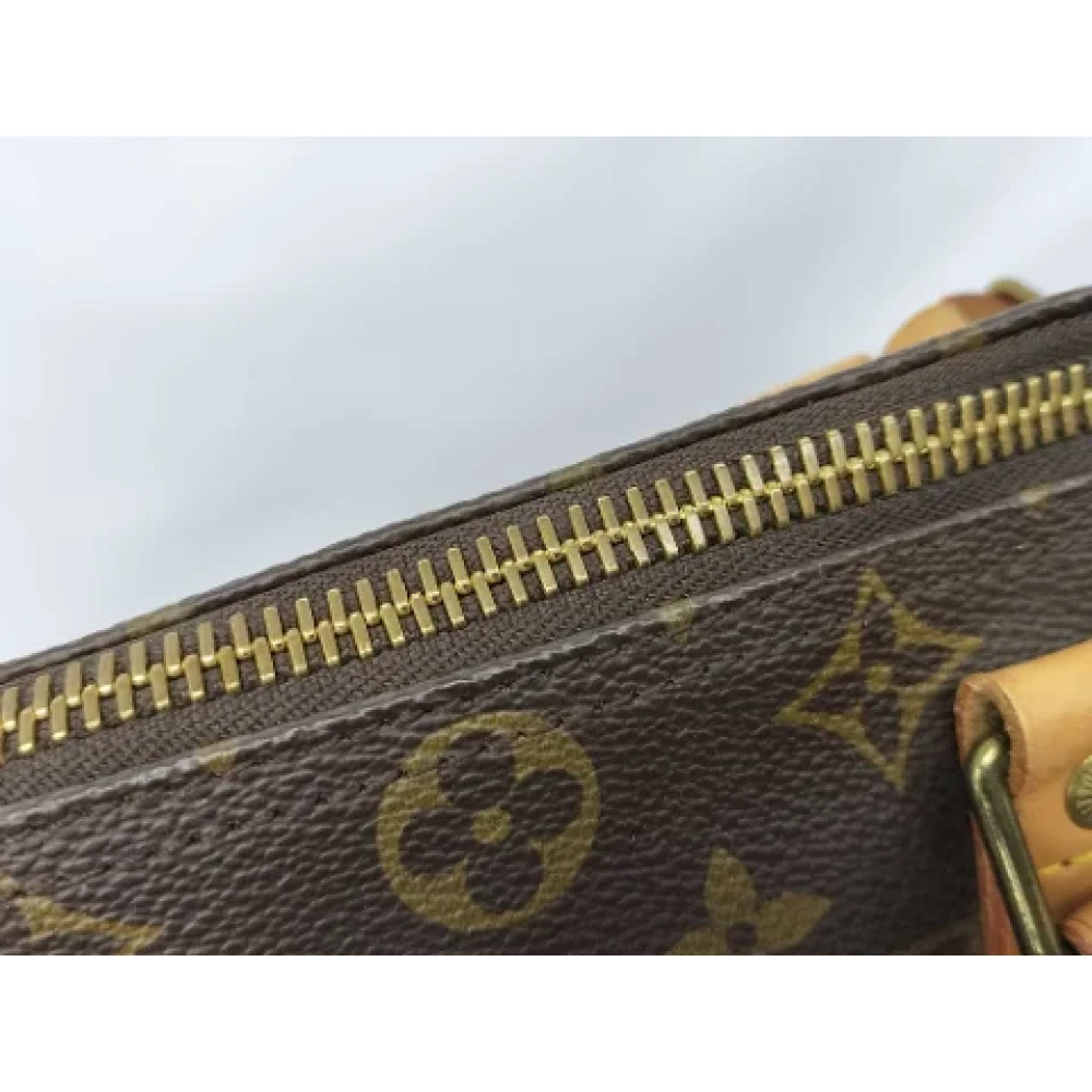 Louis Vuitton Vintage Pre-owned Leather travel-bags Brown Dames