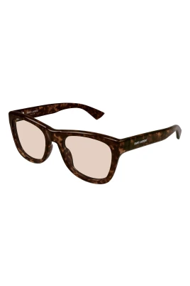 Fyrkantiga Havana Solglasögon