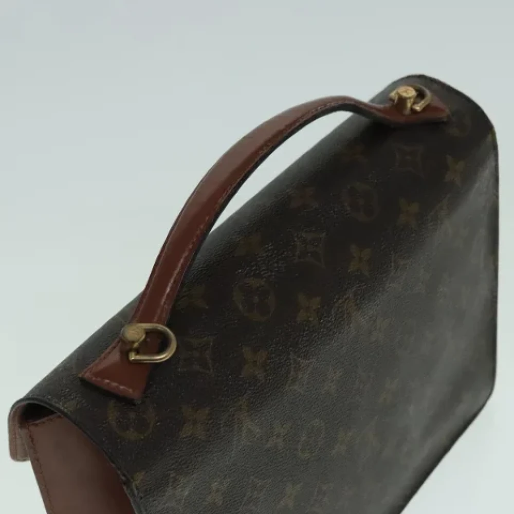 Louis Vuitton Vintage Pre-owned Canvas handbags Brown Dames