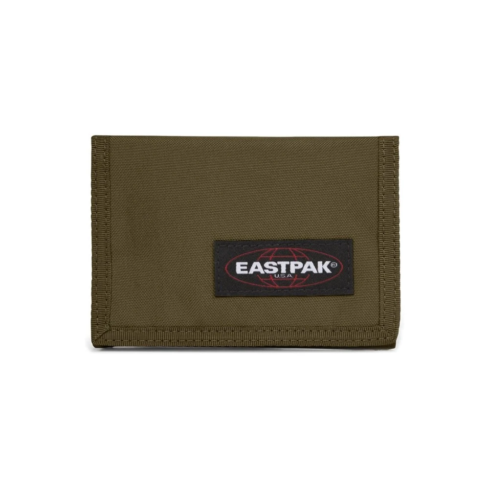 Eastpak Army Olive Nylon Klittenband Portemonnee Green Dames
