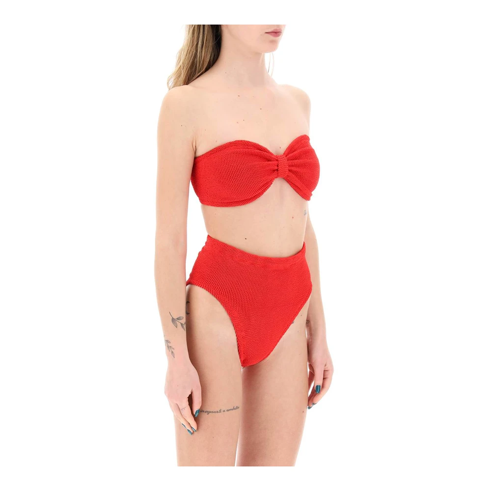 Hunza G One-piece Red Dames