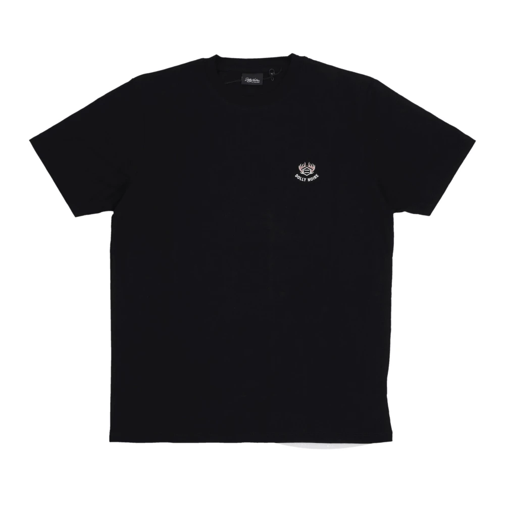 Dolly Noire Zwarte Leshen Comic Tee Korte Mouw Black Heren