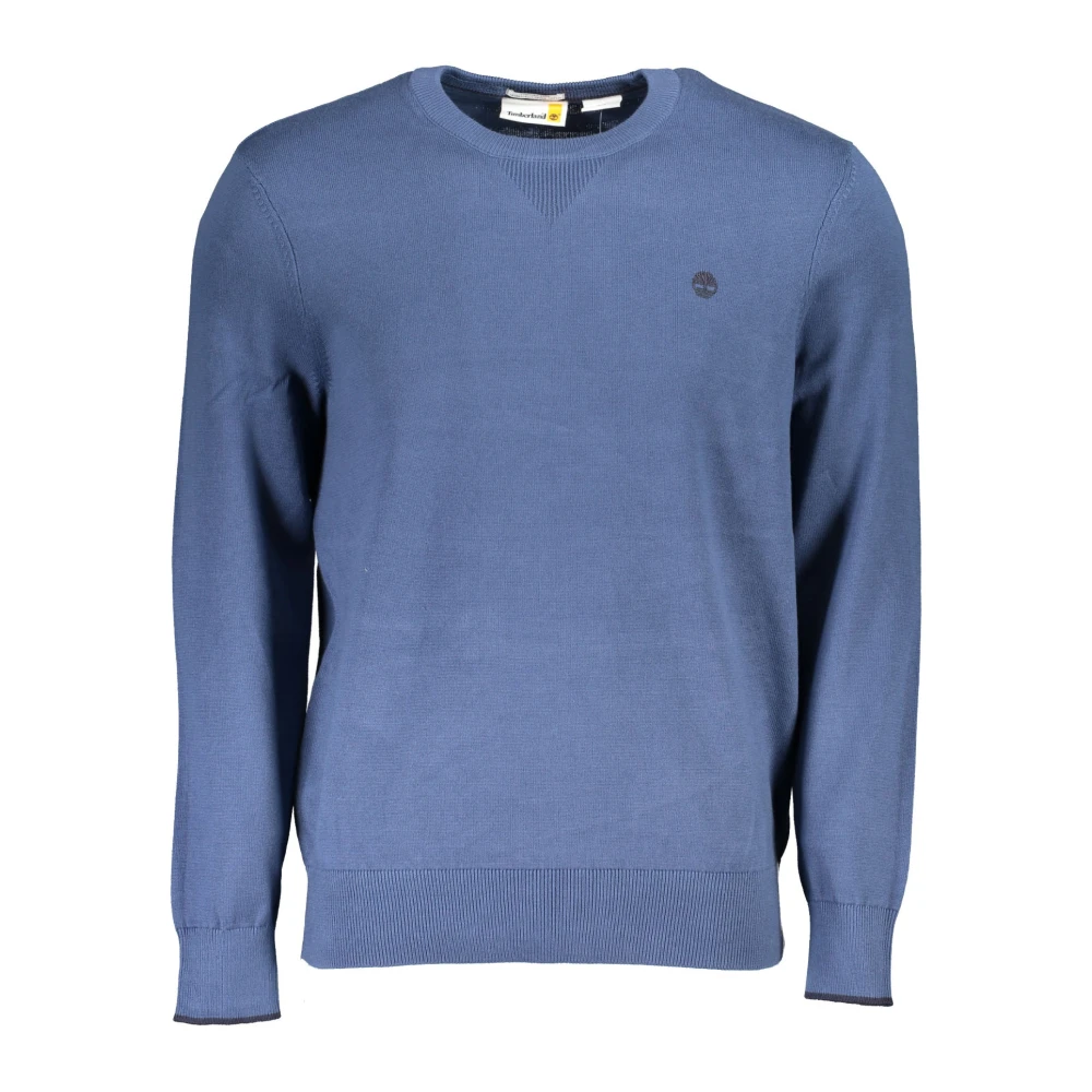 Timberland Klassieke Blauwe Biologische Katoenen Trui Blue Heren