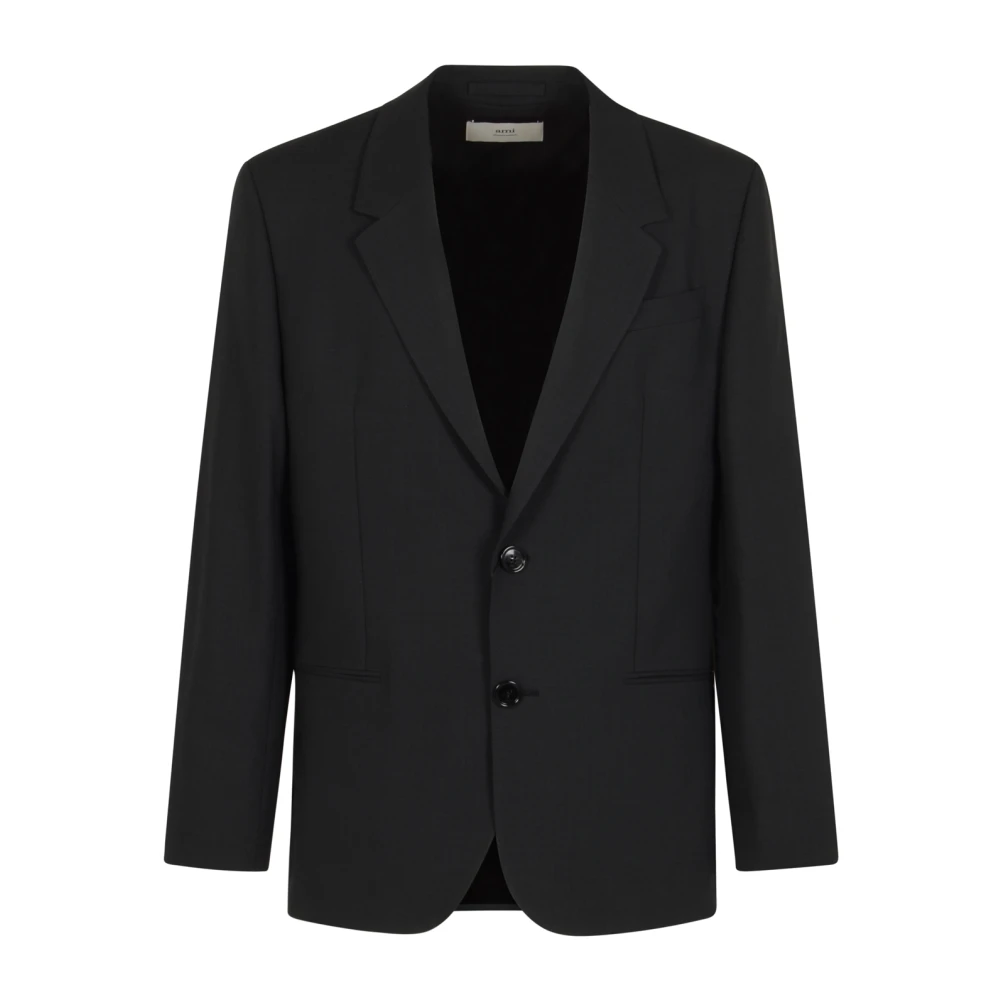 Ami Paris Uomo Grigio Giacche Grigie Con Bottoni