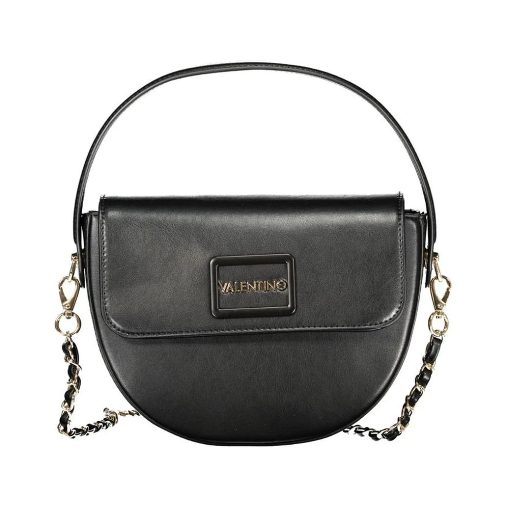 Valentino Polyethylene Handbag With Top Handle - Female - Handbags - Black - One Size - Bags