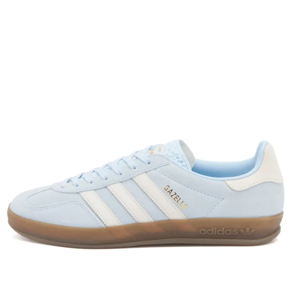 Adidas Originals Retro Indoor Gazelle Sneakers Clear Sky Dames Schoenen Blauw