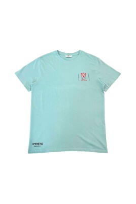 blue-logo-print-crew-neck-t-shirt
