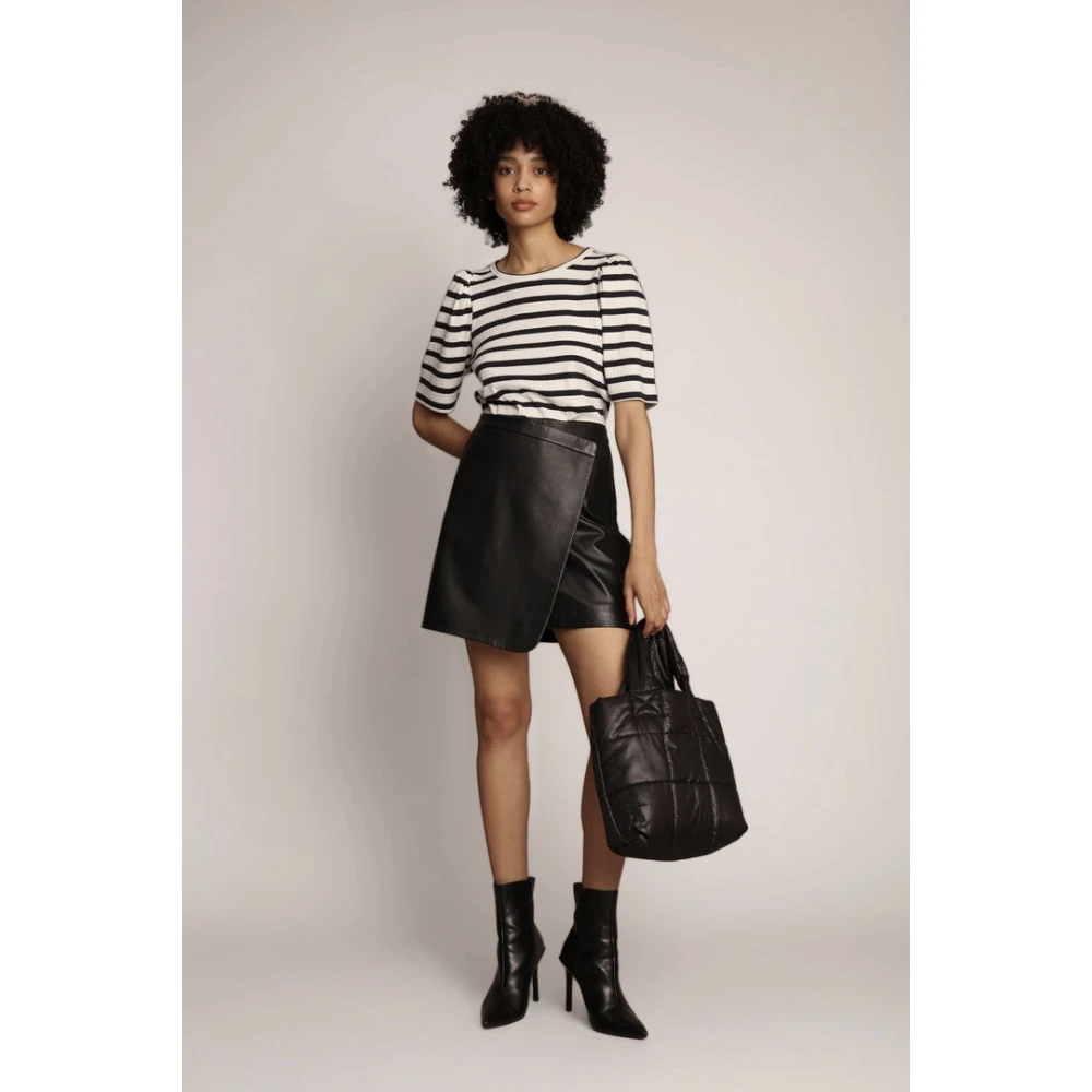 Munthe Zwarte Expandra Rok Black Dames