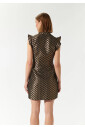 gold-serpentine-cocktail-dress