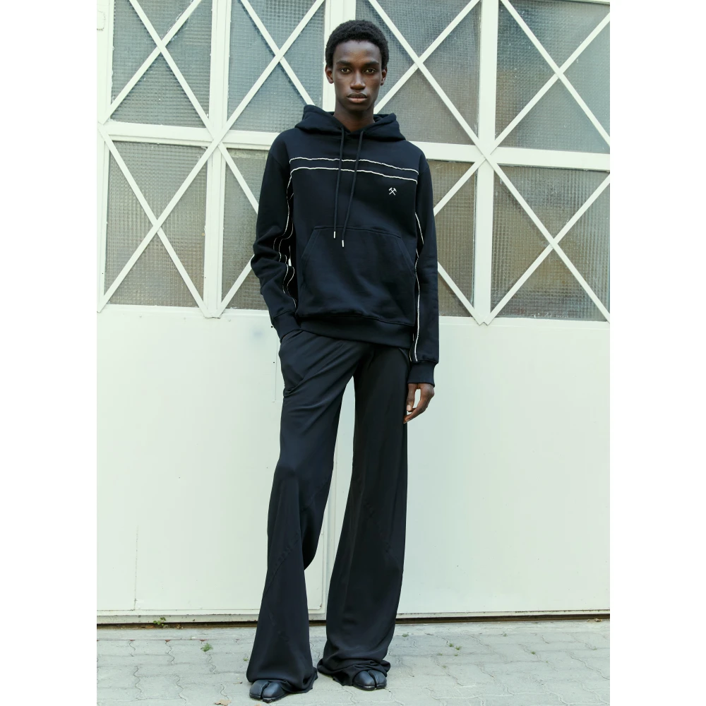 GmbH Urban Piping Hoodie Black Heren