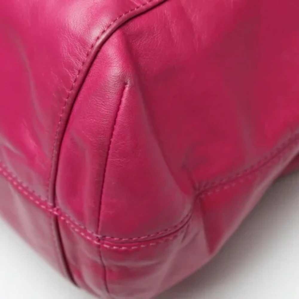 Coach Pre-owned Fabric shoulder-bags Pink Dames