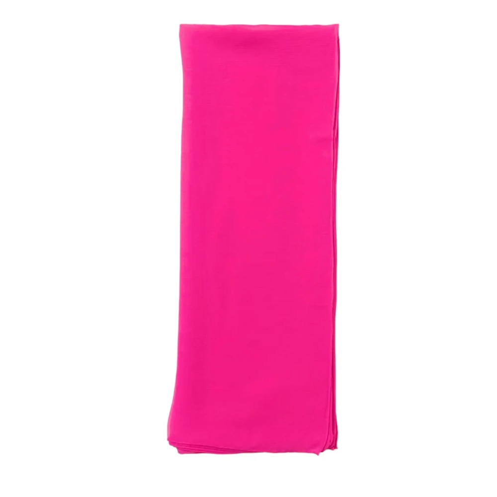 Max Mara Studio Elegante Stola Jurk Pink Dames