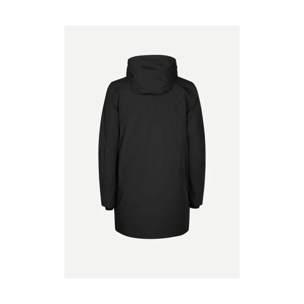 Samsøe Waterdichte Parka Jas Black Heren