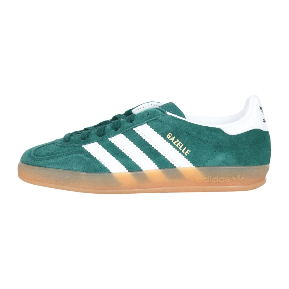 Adidas Originals Men's Green Sneakers, 10 Uk, Gazelle Indoor Trainers Unisex