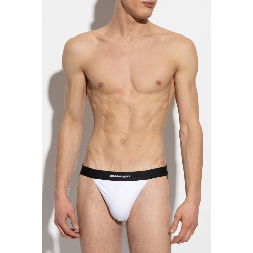 Dsquared2 Twee-pack jockstraps Black Heren
