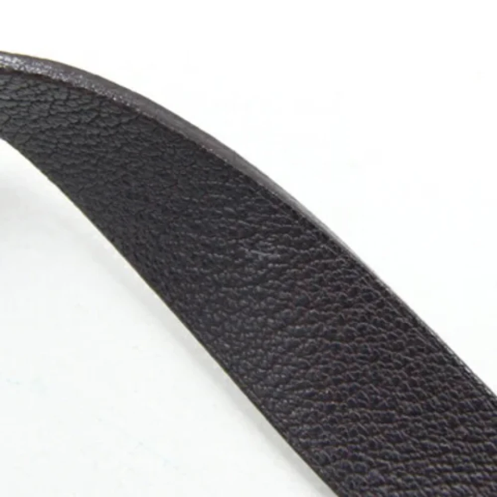 Hermès Vintage Pre-owned Leather totes Black Dames