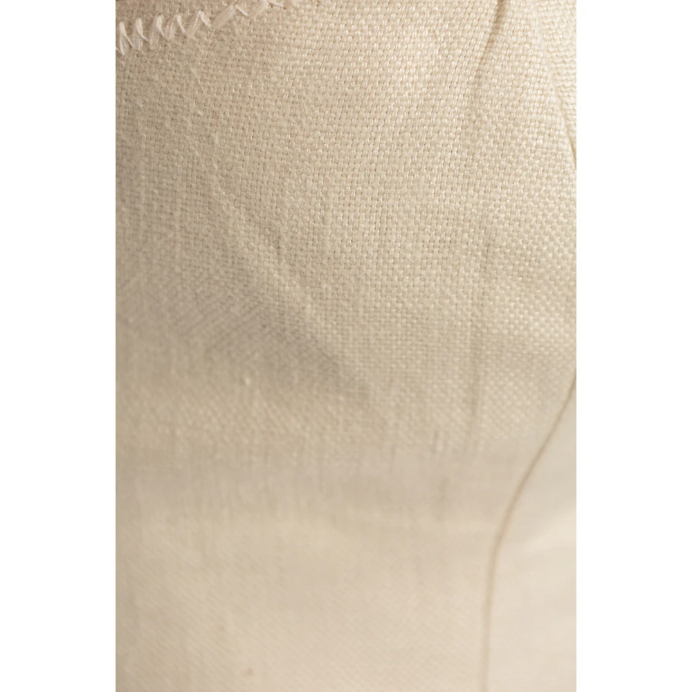 Zimmermann Linnen korset Beige Dames