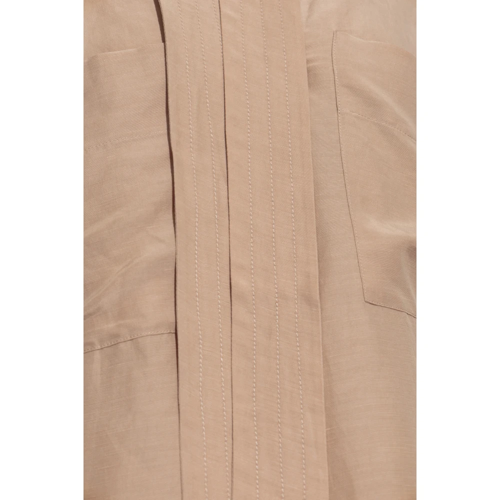 By Malene Birger Dakote Shirt By Herenne Birger Beige Dames
