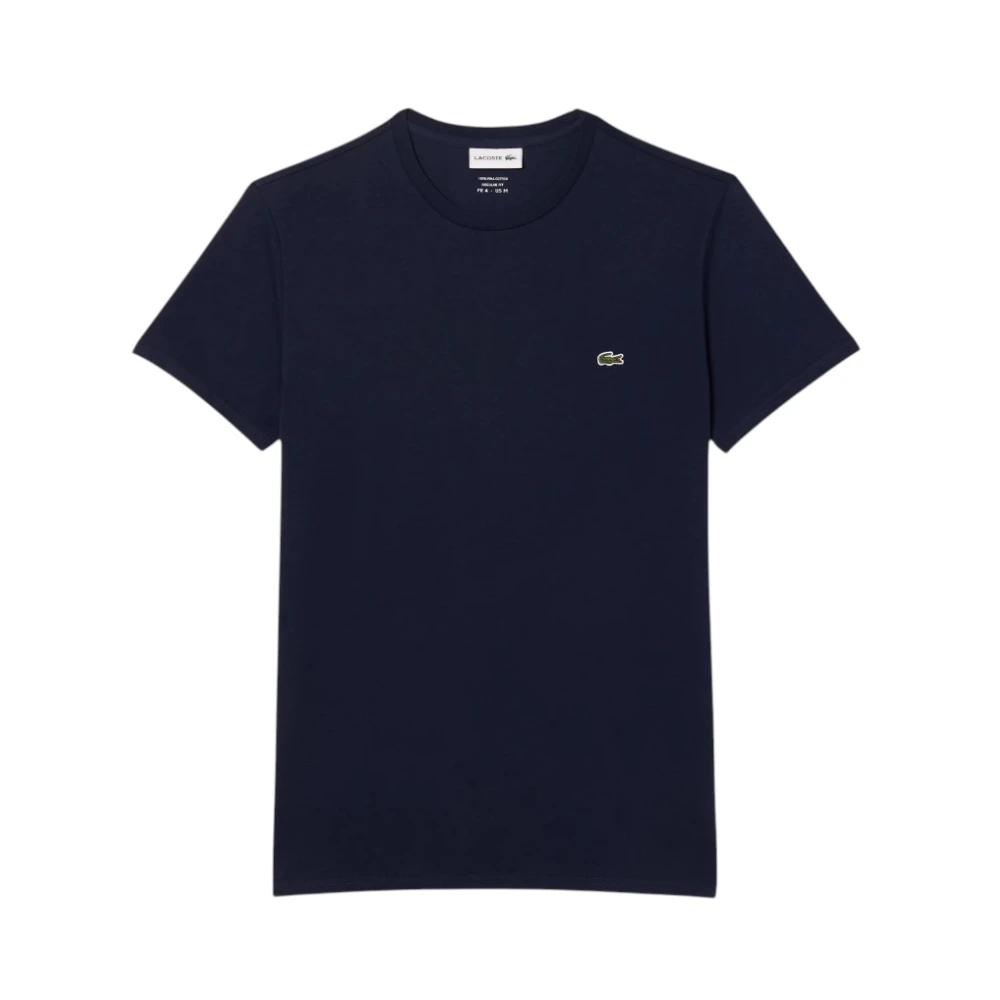T-Shirt Lacoste T-Shirt Uomo Blu Extra Grande - Immagine 3