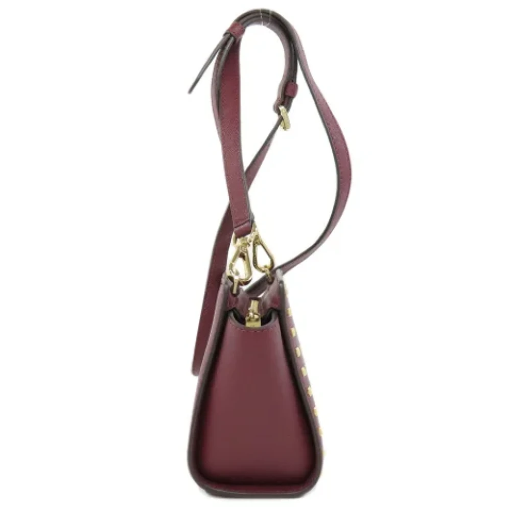 Michael Kors Pre-owned Fabric shoulder-bags Red Dames