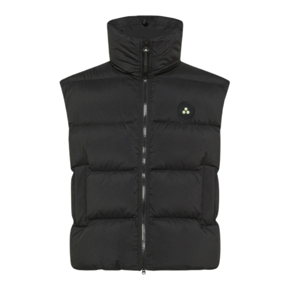 Peuterey Black Puffer Vest Icon Streetwear - Male - Waistcoats - M - Jackets