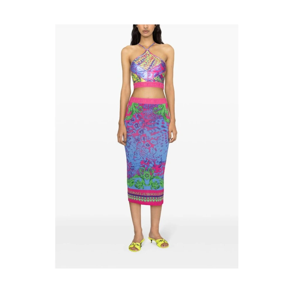Versace Jeans Couture Sleeveless Tops Multicolor Dames