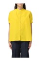 chemise-jaune-a-col-mandarin-en-coton