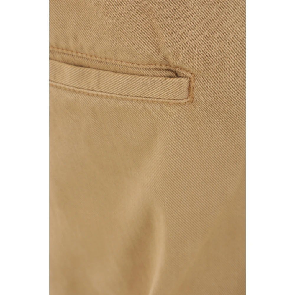 Aspesi Cargo Broek Wit Brown Heren