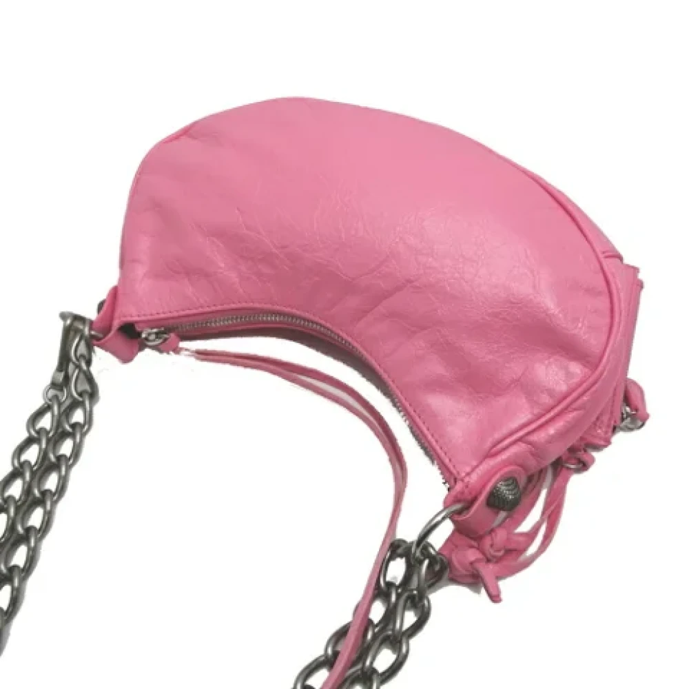 Balenciaga Vintage Pre-owned Leather balenciaga-bags Pink Dames