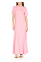 robe-rose-en-coton-avec-logo