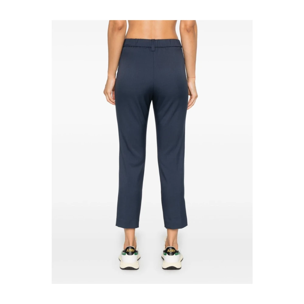 Herno Logo Plaque Broek Blue Heren