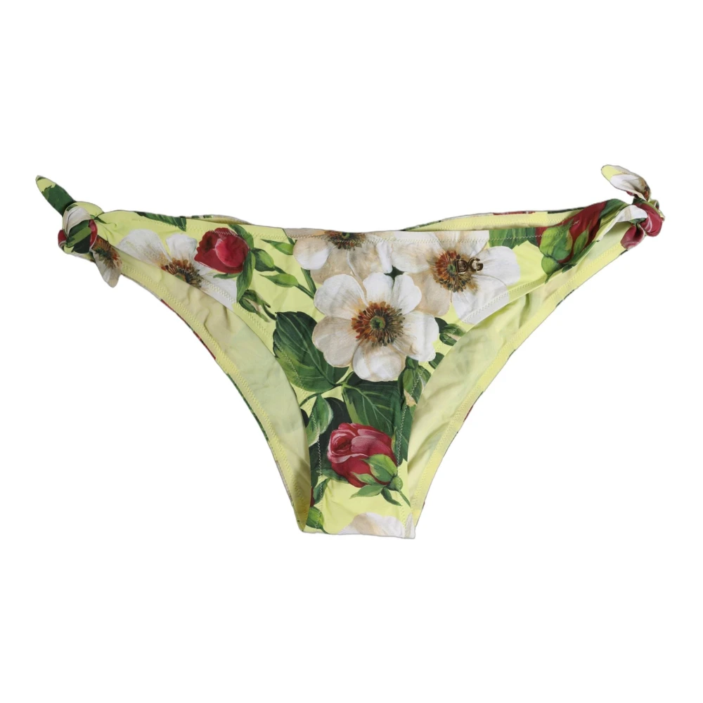 Dolce & Gabbana Bikini Bottom - Female - Bikinis - Multicolor - M - Swimwear