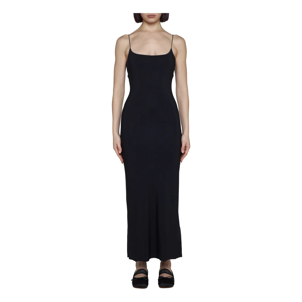 MM6 Maison Margiela Zwarte Jurken voor Vrouwen Black Dames