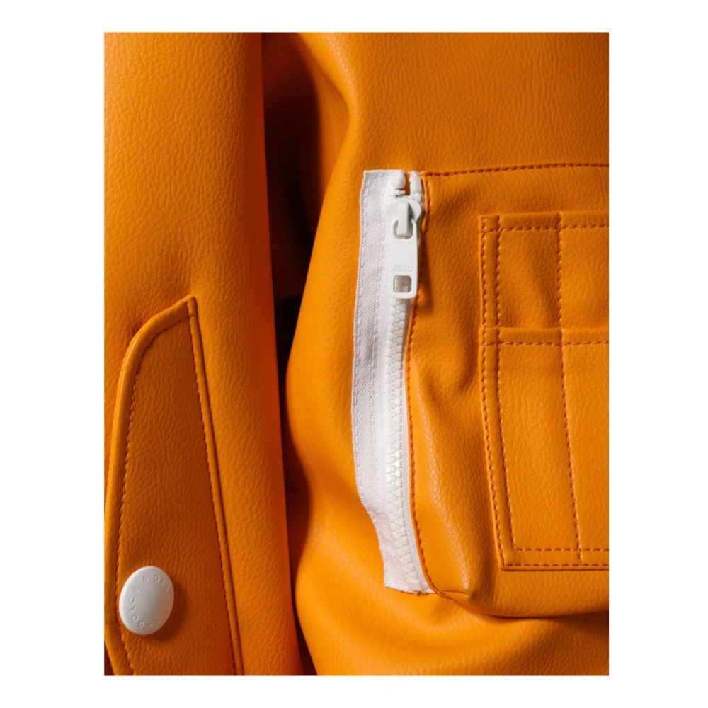 Dolce & Gabbana Oranje Bomberjack met Logodetails Orange Heren