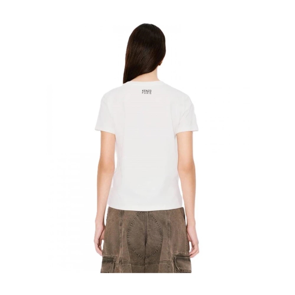 Kenzo Katoenen T-shirt White Dames