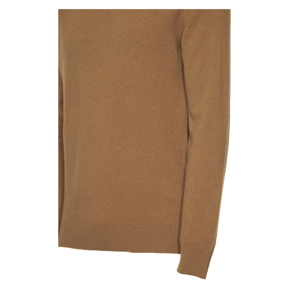 Daniele Fiesoli Stijlvolle Sweaters Collectie Brown Heren