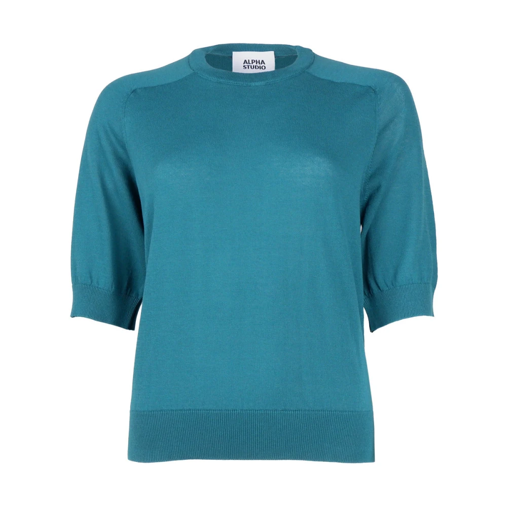 Knitwear > Round-neck Knitwear - - Alpha Studio - Modalova