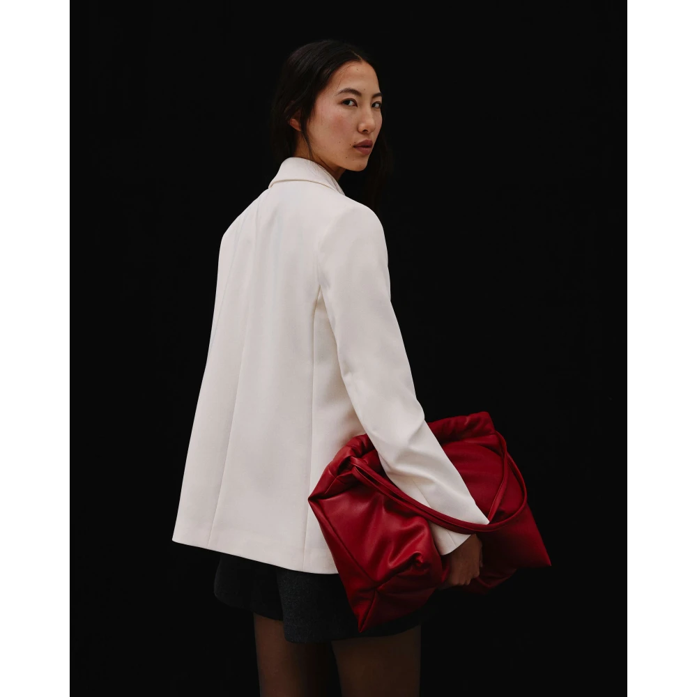 Beatrice .b Double-breasted jas met unieke details White Dames