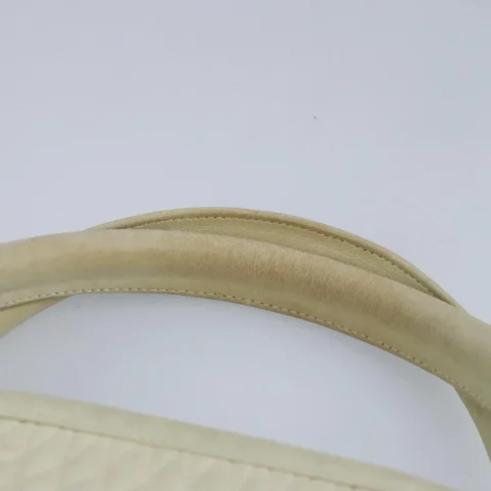 Bally Pre-owned Leather handbags Beige Dames