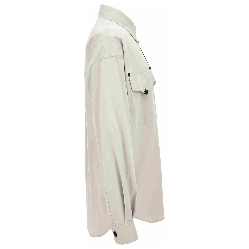 Versace Jeans Couture Overhemden Gray Heren