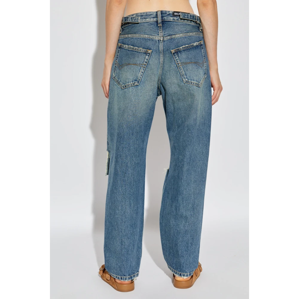 Balenciaga Jeans met een 'vintage' effect Blue Dames