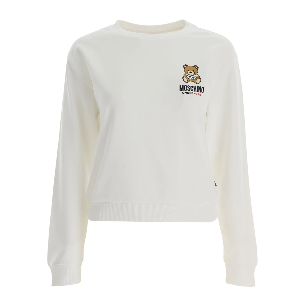 Moschino Witte Sweater 1V1A178844090001 White Heren