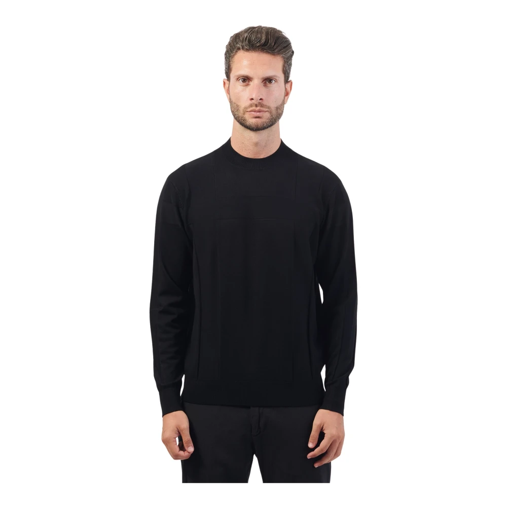 Armani Exchange Zwarte Sweater Stijl Xm000103 Af10454 Black Heren